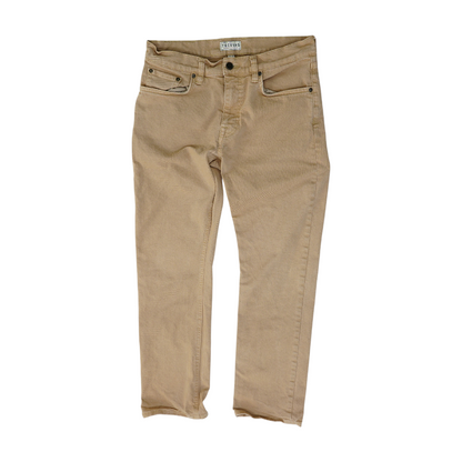 Brown Straight Jeans