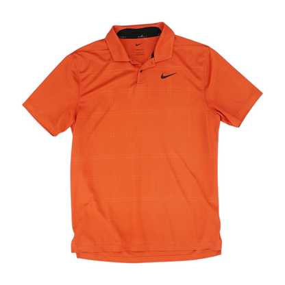 Red Solid Short Sleeve Polo