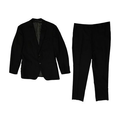 Black Solid Suit