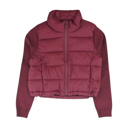 Maroon Solid Active Jacket