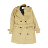 Beige Solid Coat