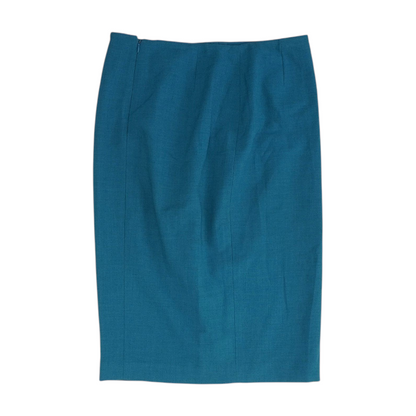 Teal Midi Skirt