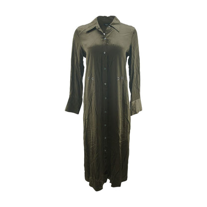 Olive Formal Midi Dress