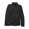Gray Striped 1/4 Zip Pullover