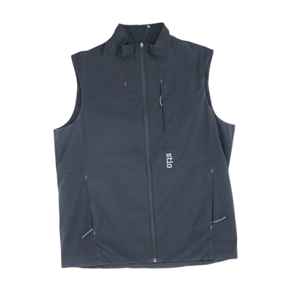 Black Solid Vest