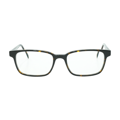 Brown Crane W Square Prescription Eyewear