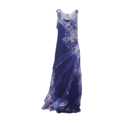 Navy Floral Maxi Dress