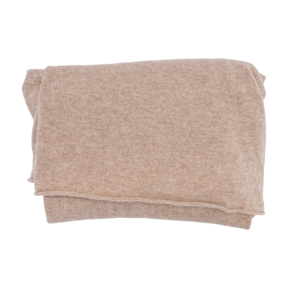 Brown 100% Cashmere Scarf