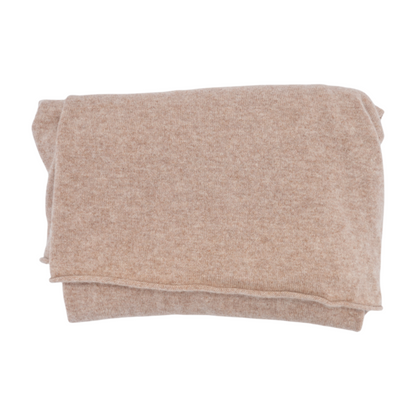 Brown 100% Cashmere Scarf