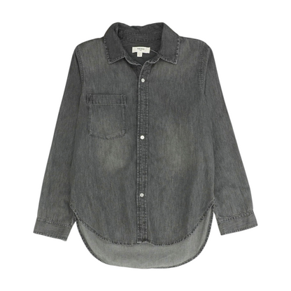 Charcoal Button Down