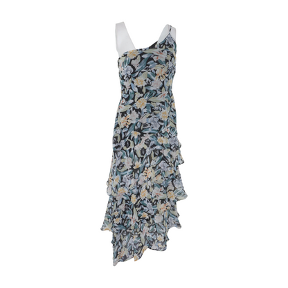 Multi Floral Midi Dress