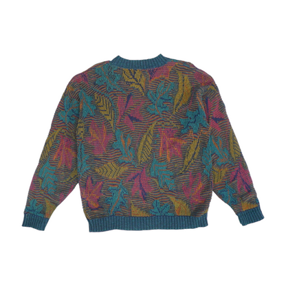 Vintage Multi Abstract Pullover Sweater