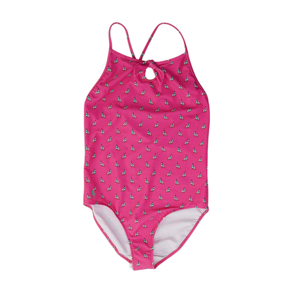 Pink Graphic One-Piece