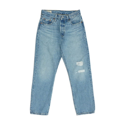 501 Blue Straight Jeans