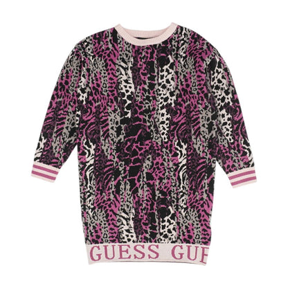 Pink Animal Print Dress
