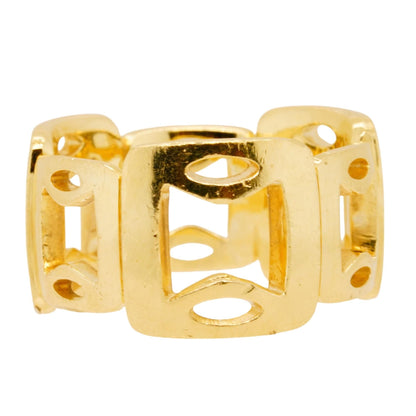 14K Gold Blockchain Band