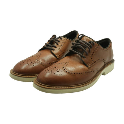 Brown Wingtip Oxford Dress Shoes