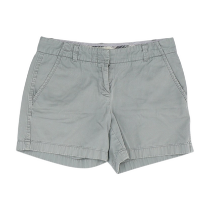 Gray Solid Chino / Khaki Shorts
