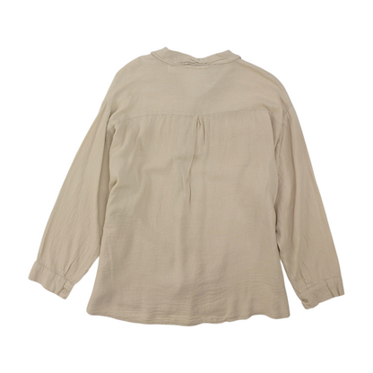 Tan Button Down