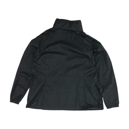 Black Plus Solid Rain Jacket
