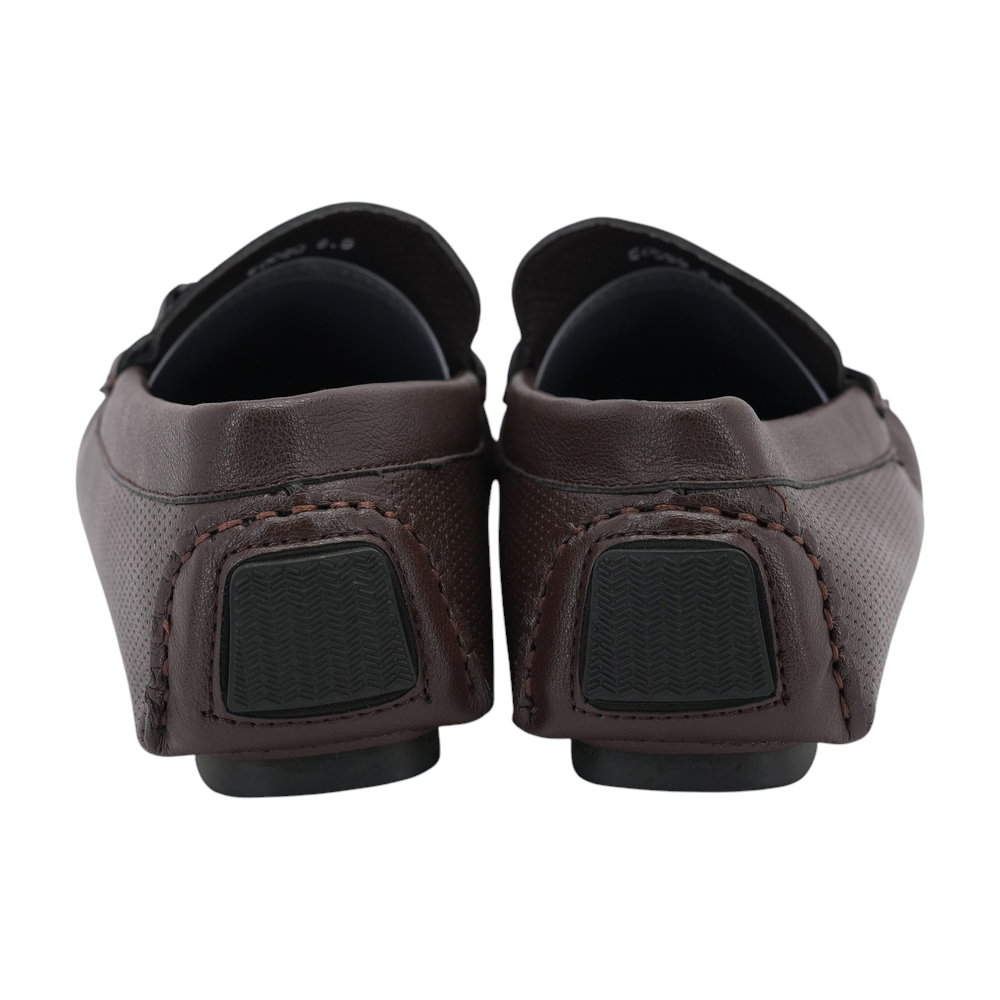 Brown Slip-On Dress Shoes