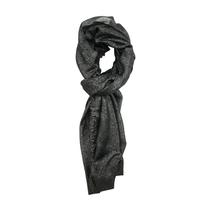 Gray Polyester Scarf
