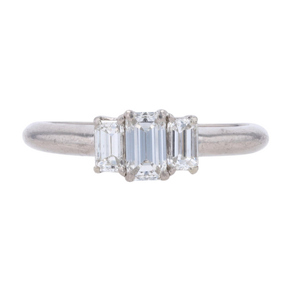 3/4 ctw Platinum Diamond Engagement Ring