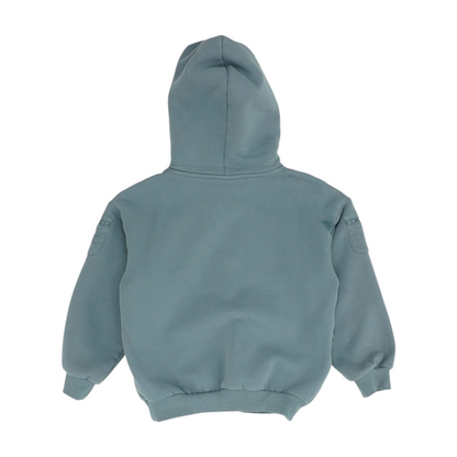 Blue Hoodie Pullover