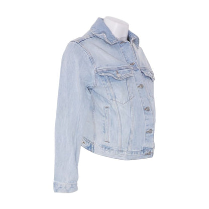 Blue Maternity Denim Jacket