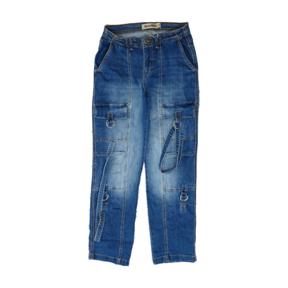 Blue Straight Jeans