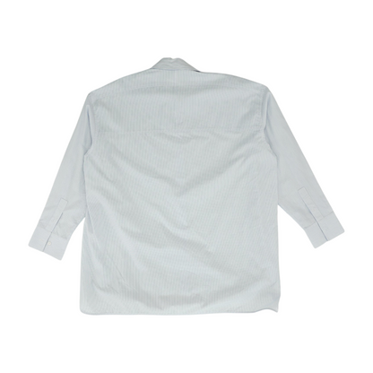 White Striped Button Down