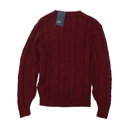 Burgundy Pullover Sweater
