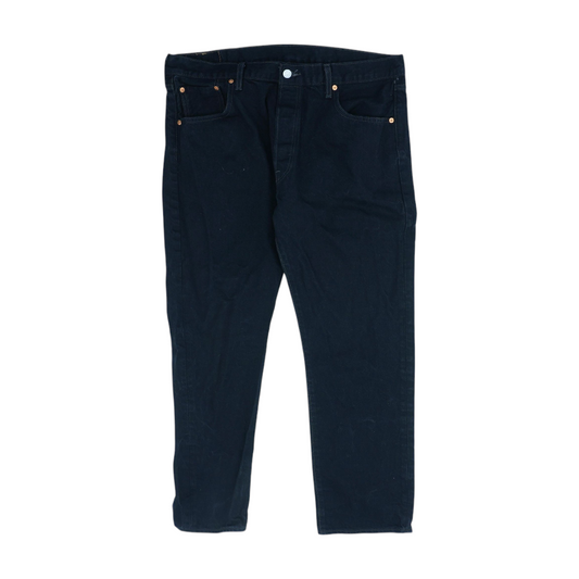 501 Black Straight Jeans
