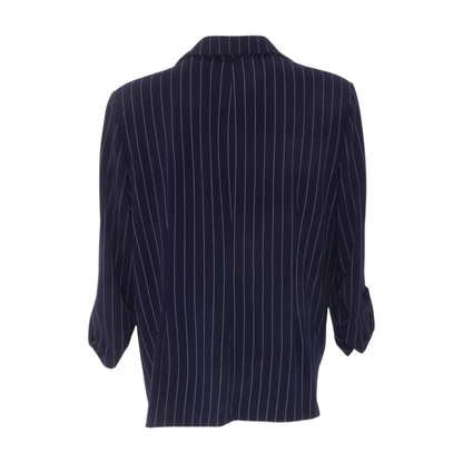 Navy Striped Blazer