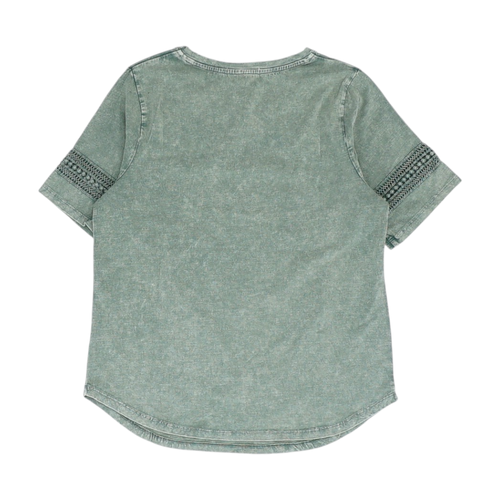 North Style Green Petite Blouse – Image 2