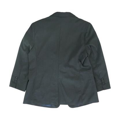 Gray Solid Blazer