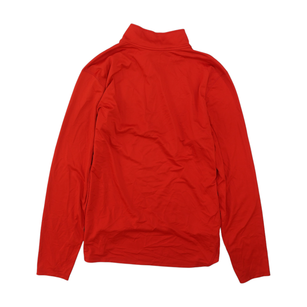 Nike Red Cincinnati Reds Solid 1/4 Zip Pullover – Image 2