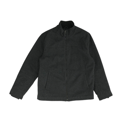 Gray Solid Jacket