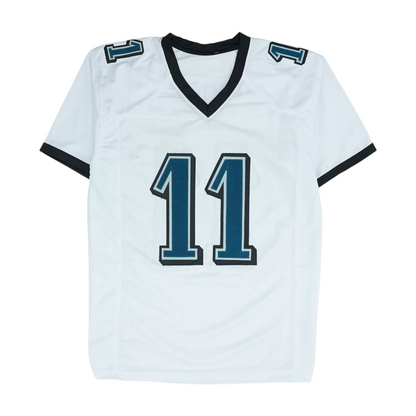 Men's White Philadelphia Eagles Short Sleeve Jersey