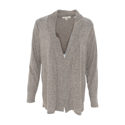 Brown Cardigan Sweater