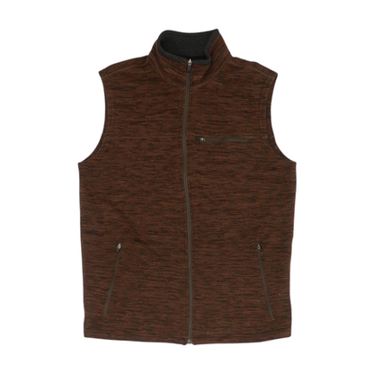 Brown Solid Vest