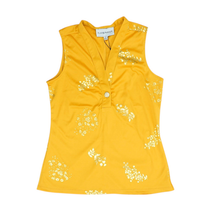Mustard Floral Blouse