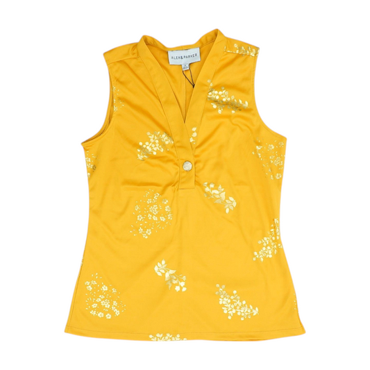 Mustard Floral Blouse