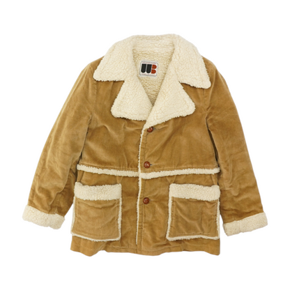 Vintage Sherpa-Lined Corduroy Jacket
