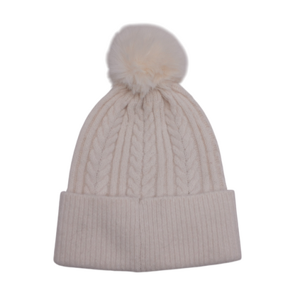White Beanie