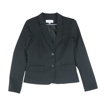 Black Petite Solid Blazer
