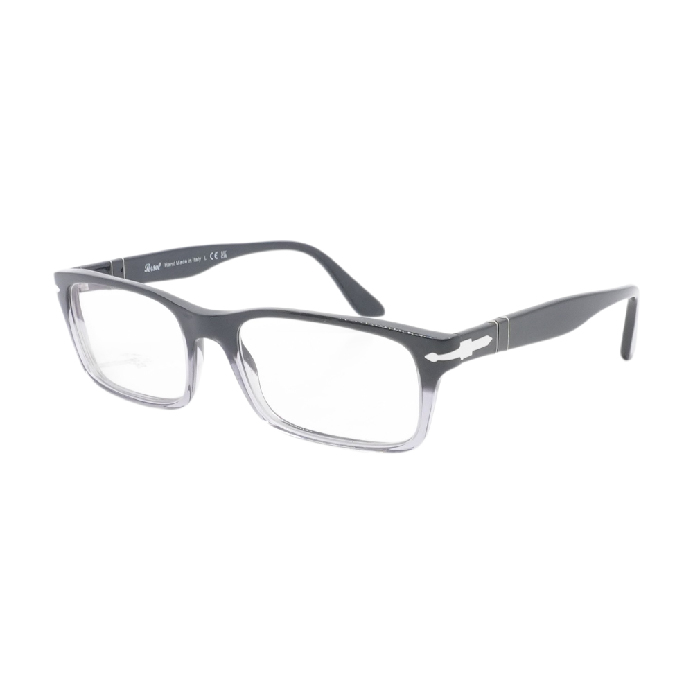 Black 3050-V Rectangle Prescription Eyewear
