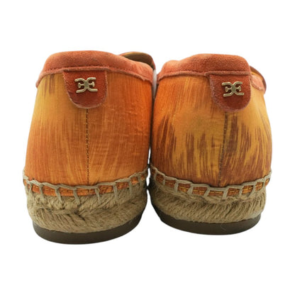 Orange Loafer Flats