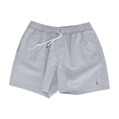 Blue Striped Swim Bottom