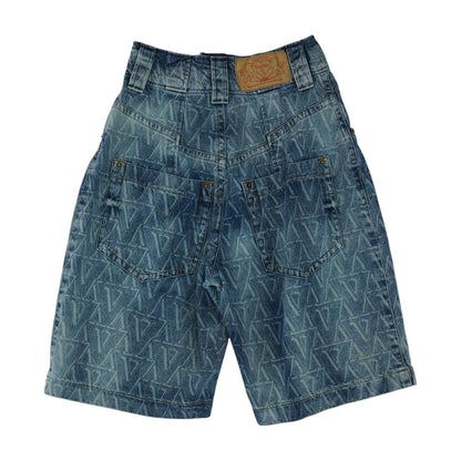 Blue Denim Shorts